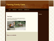 Tablet Screenshot of flaming.com